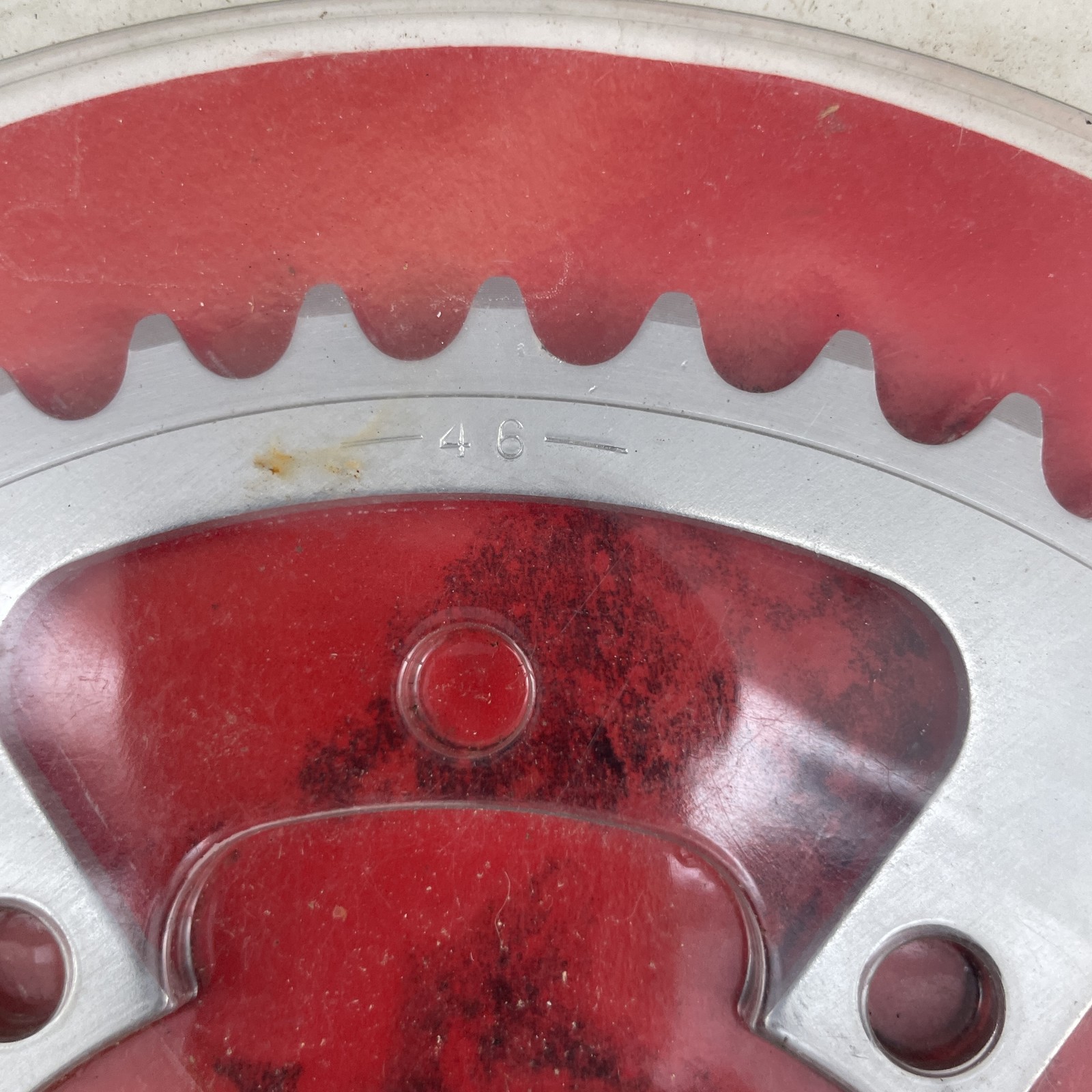 Vintage SR Sakae Roundtech Chainring 46T 110 BCD Japan New OS 46 Tooth