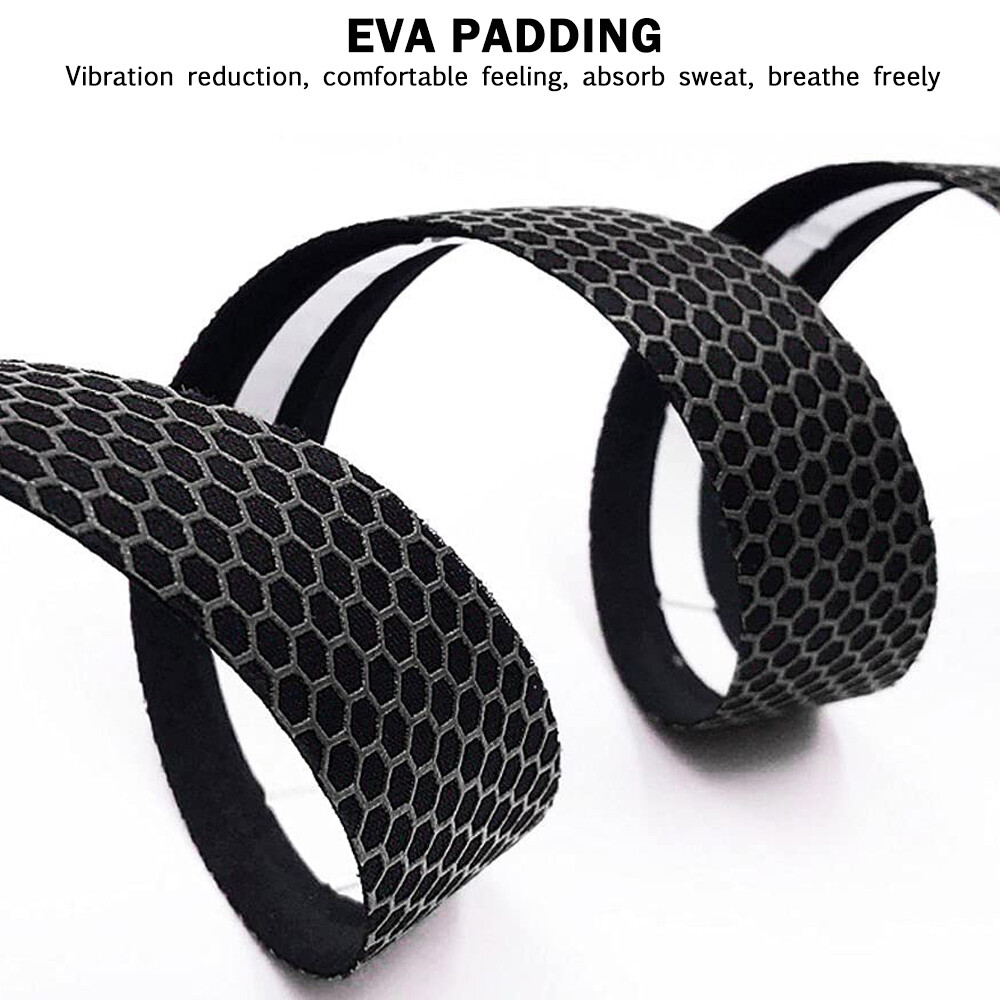 2Pcs Bicycle Handlebar Tape Non-Slip Silica EVA Road Bike Handle Bar Wrap Straps