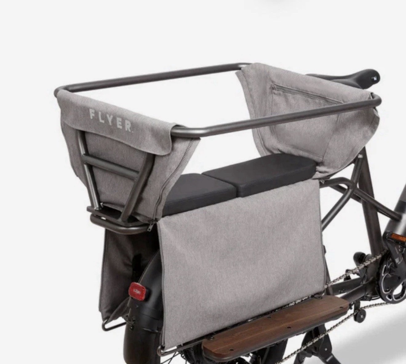 Radio Flyer Kid & Cargo Carrier Holds 2 Kids AC804 For Flyer L885 E Bike Bicycle