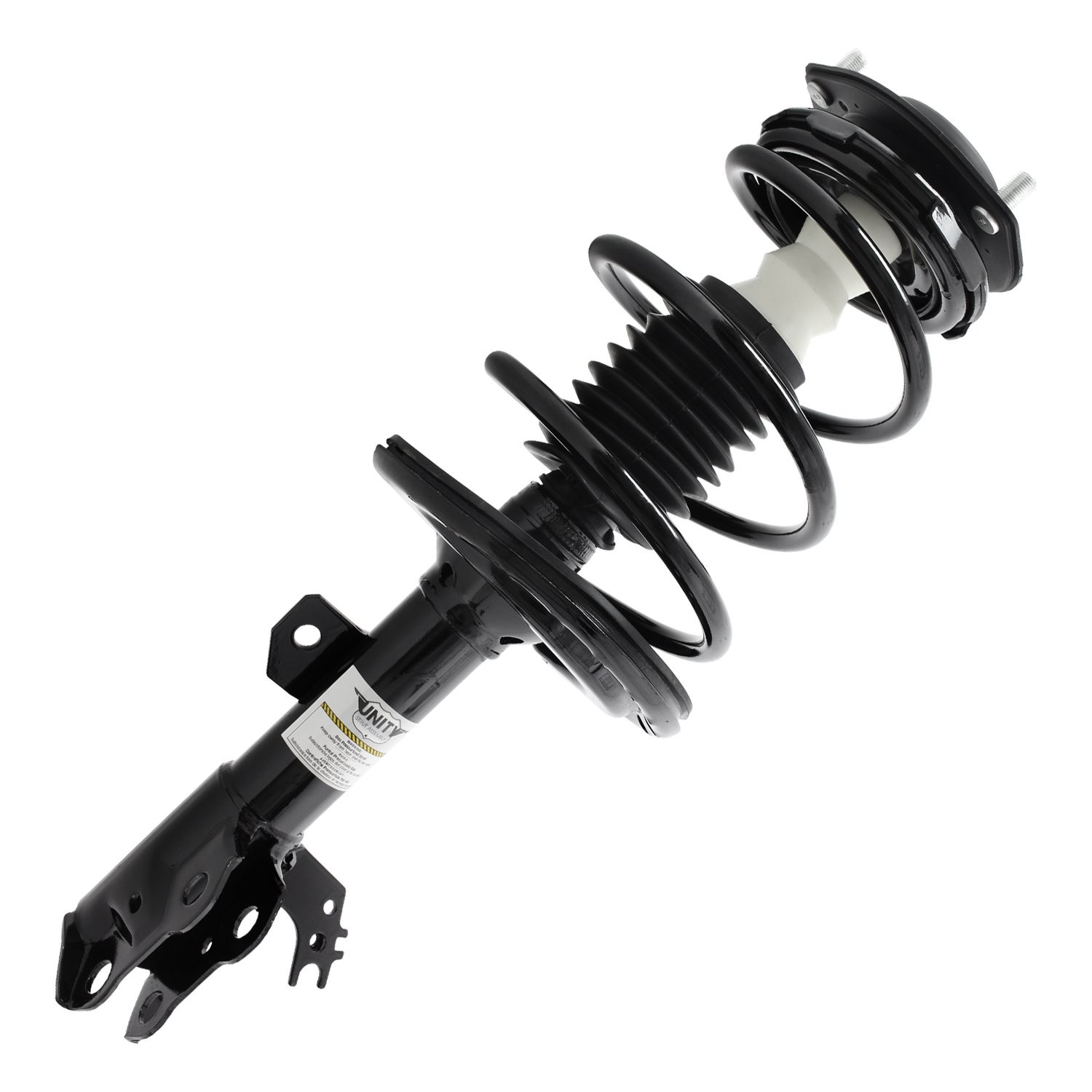 Unity Automotive 11956 Complete Strut Spring And Strut Mount Assembly Front