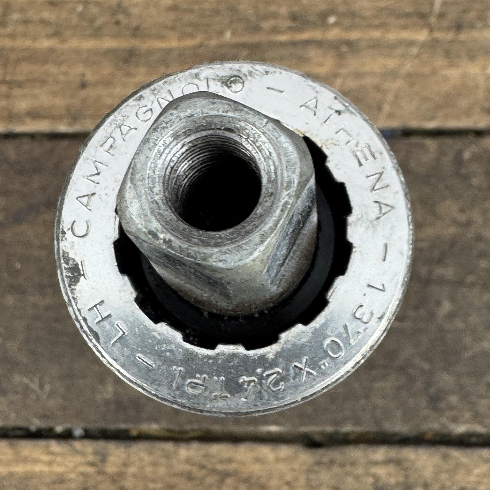 Vintage Campagnolo Athena Bottom Bracket 68mm 116 mm ISO BSA 1.37×24 English