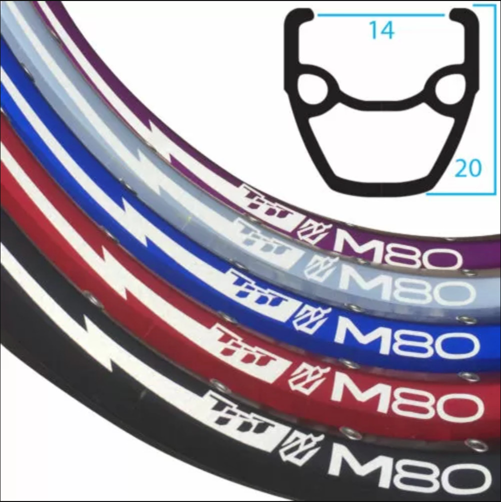 TNT Bicycles Mini / Junior Cruiser BMX Rim 24×1-1/8 (1-3/8)