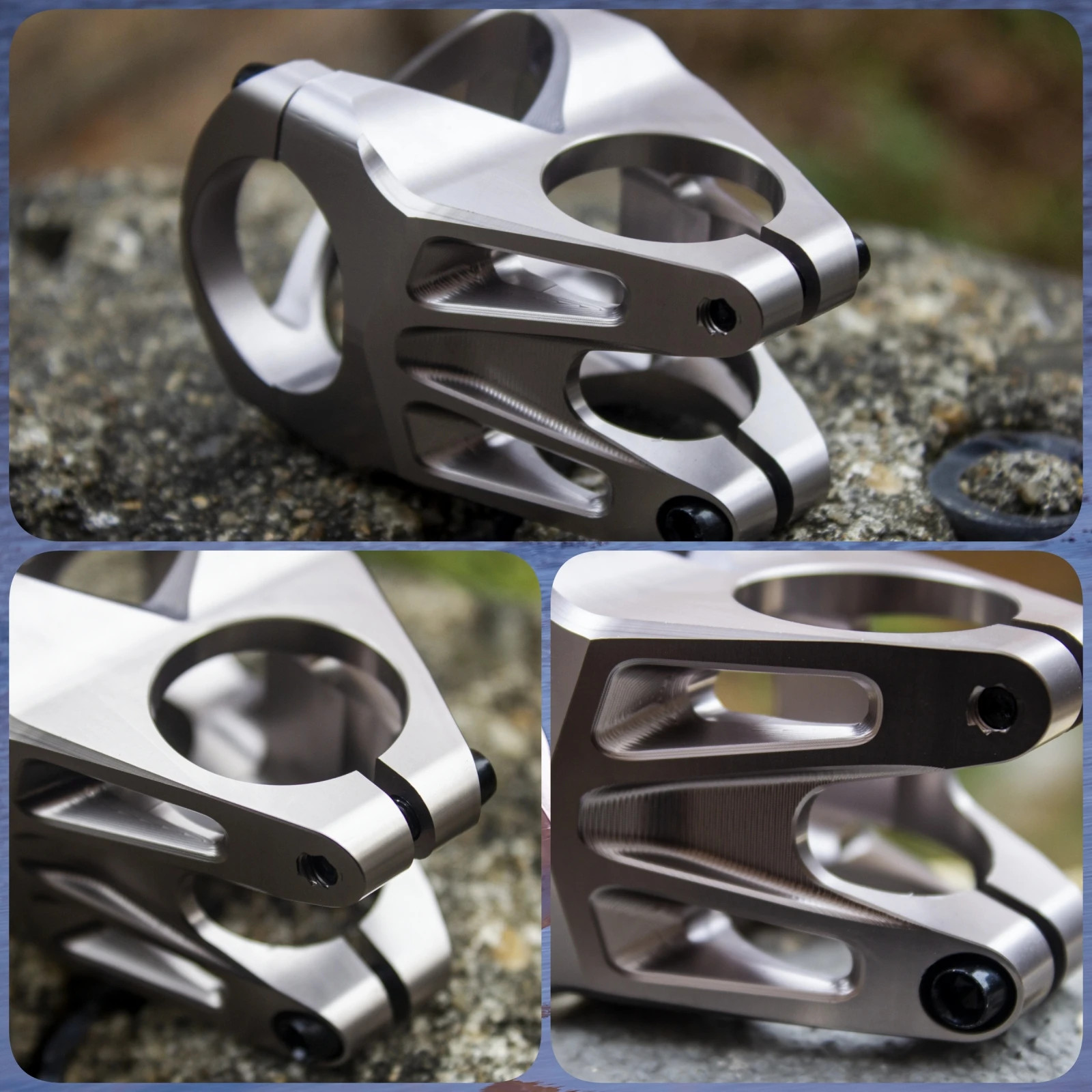 40mm MTB Bike Stem Aluminum Alloy Short Handlebar Stem Ultralight Bicycle Parts