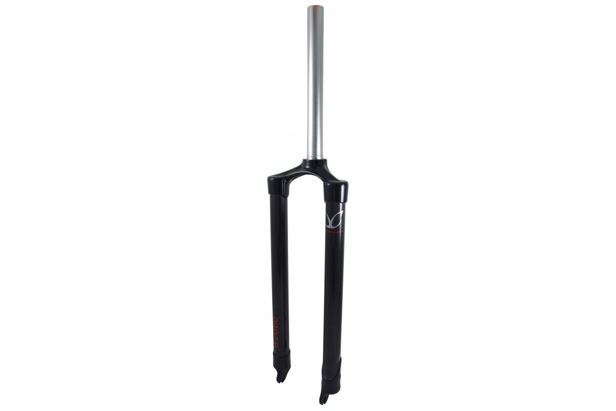 eXotic Rigid 26in MTB Carbon Fork, PM Disc 42.5cm, Cool Black UD Carbon Finish