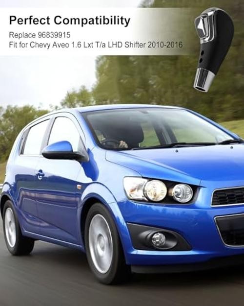 Car Automatic Shift Knob Fit for Chevy Aveo 1.6 Lxt T/a LHD Shifter 2010 2011