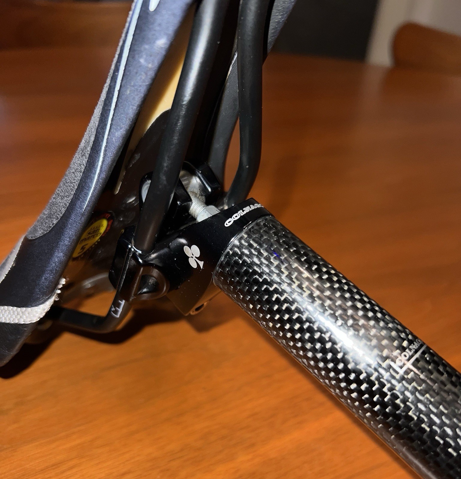 RARE! Colnago Carbon Seatpost C40/C50 28 mm, 280mm & Selle San Marco Saddle