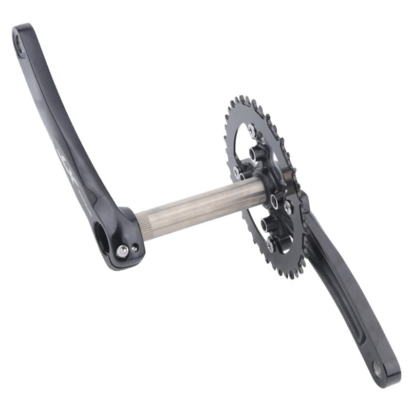 104 BCD MTB Bicycle Integrated Crank Crankset 2 Crowns Mountain Bike 32-42T