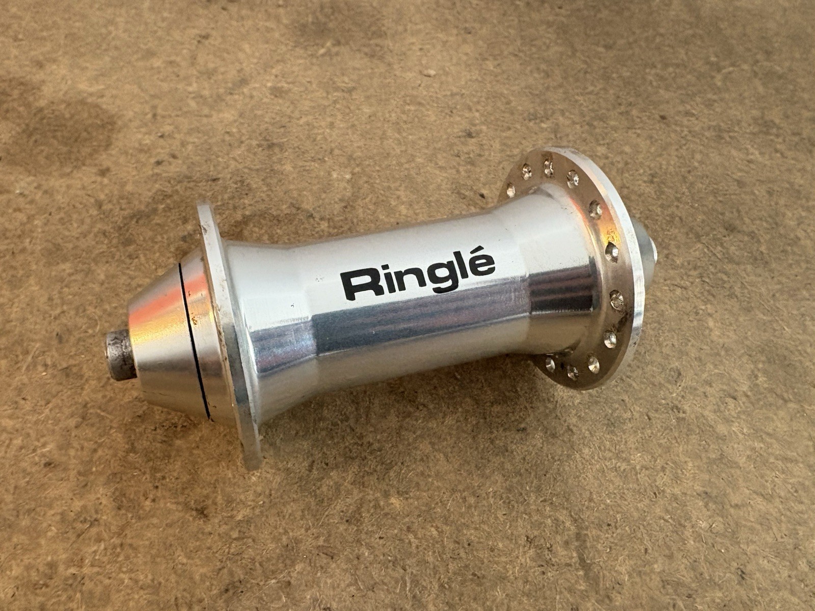 Vintage Ringle Super Bubba 32-Hole Front Hub – 100mm Spacing, Silver