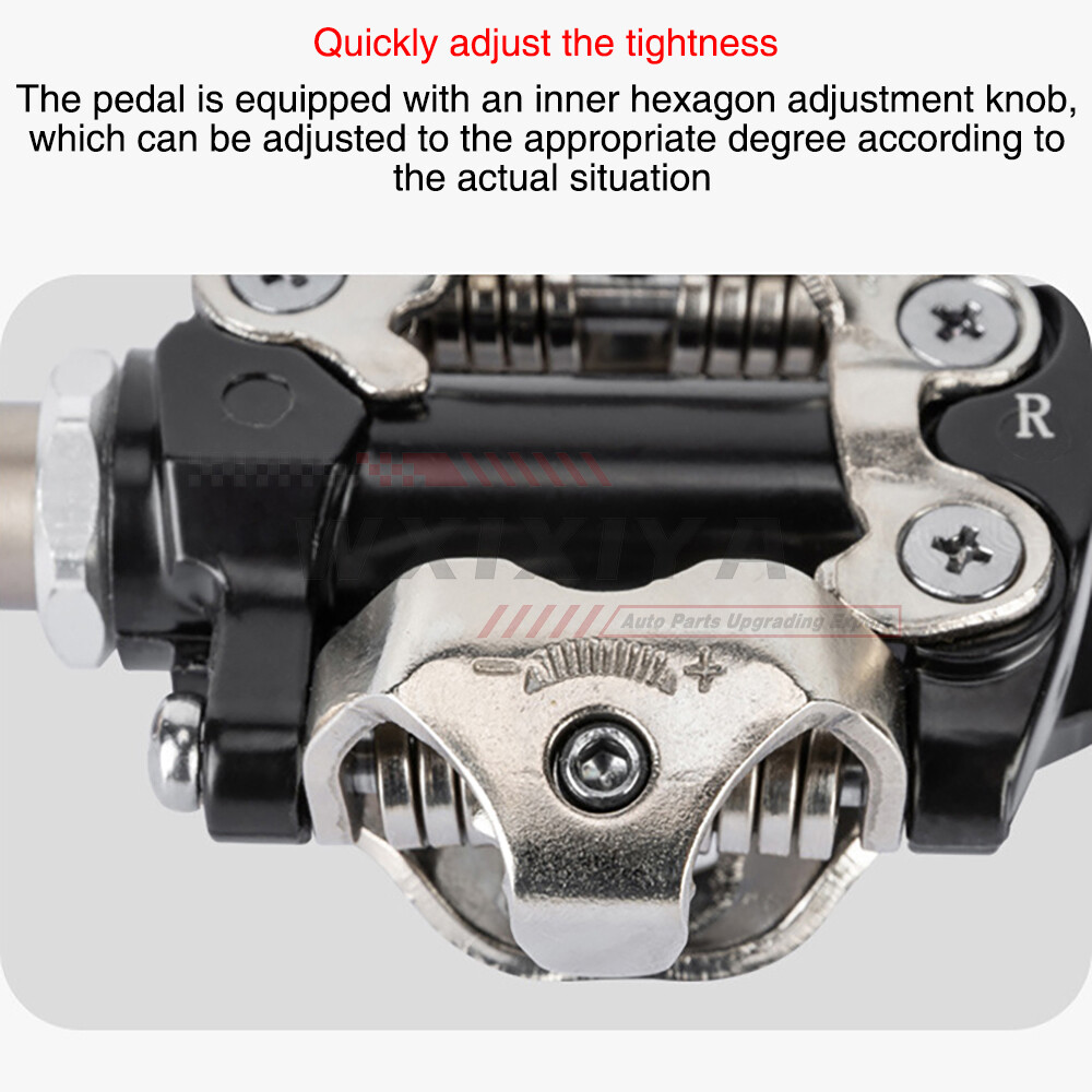 MTB Bike Pedal For SPD Clipless Pedals W/ Cleats Mountain Cycling Sealed Bearing