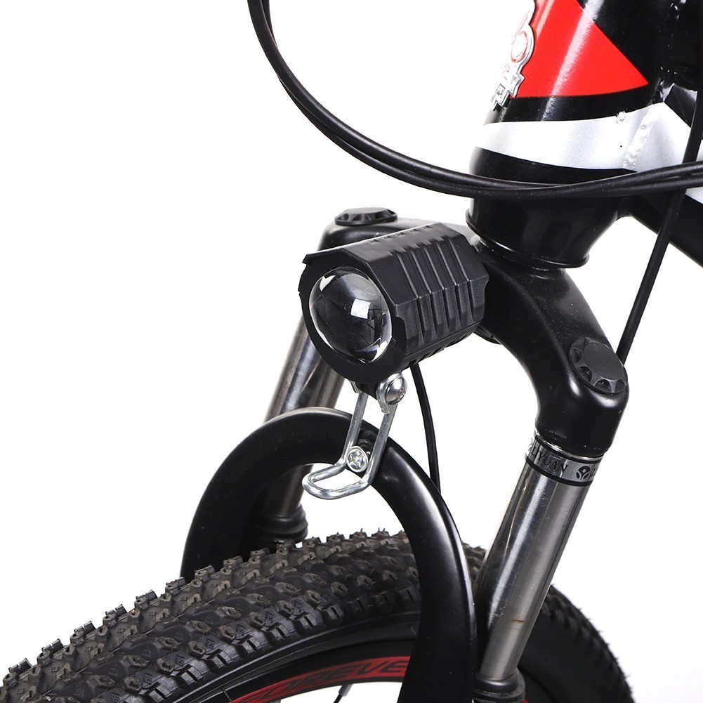 1PC 2 in 1 Headlight Front Light Led Lamp Horn for Bicycle E-Bike Electric US++
