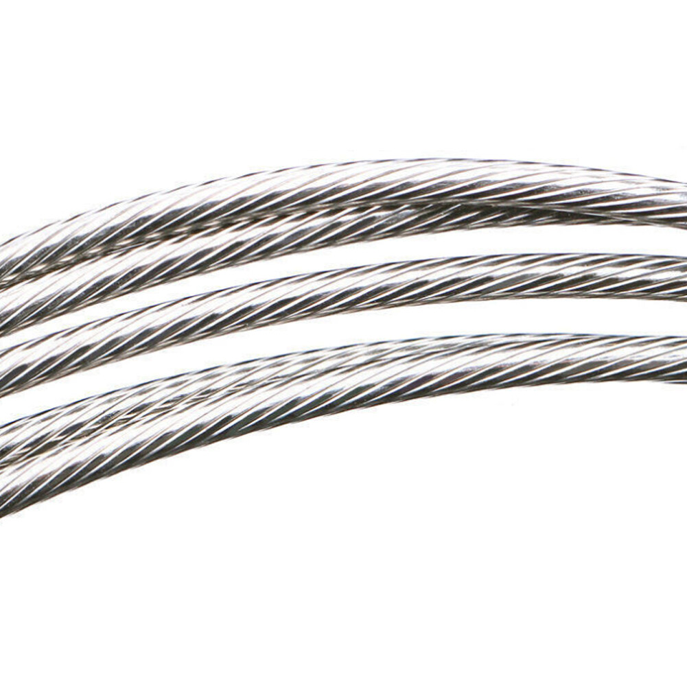 US Slick Stainless Shift Derailleur Shifter Cable for SRAM Shimano 2100mm