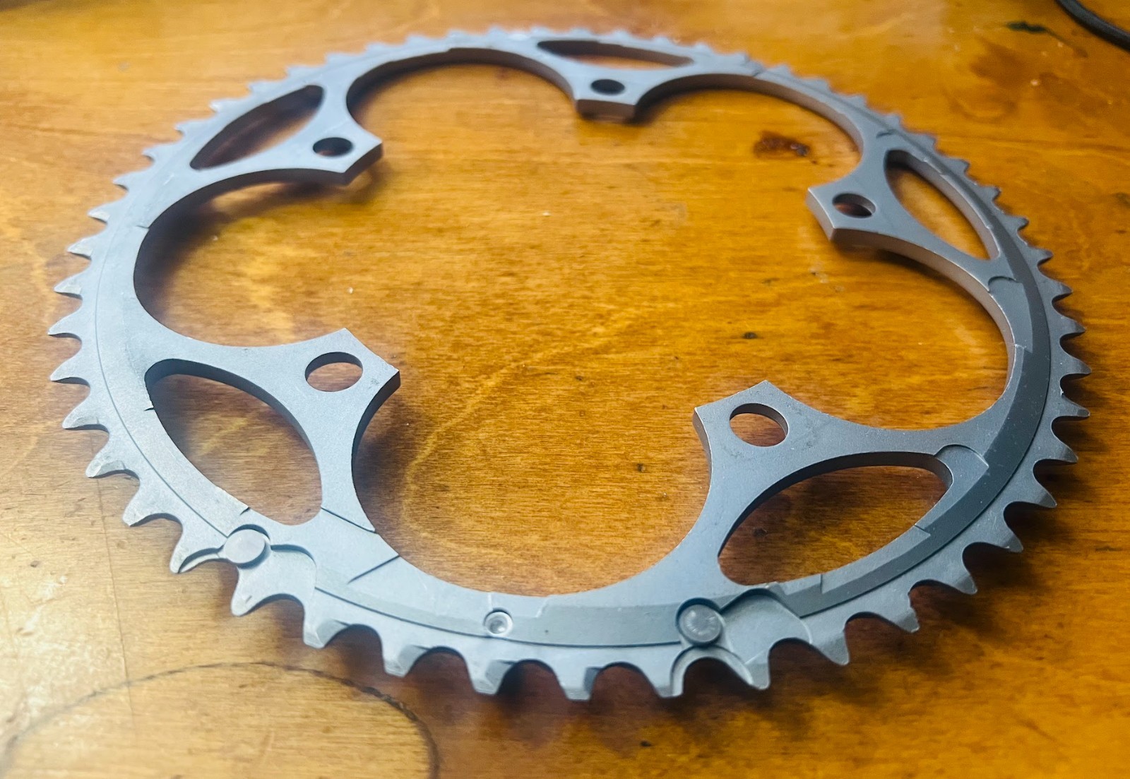 Shimano SG 52T Chainring 130 BCD A-Type Silver Aluminum Road 5-Bolt – MINT COND