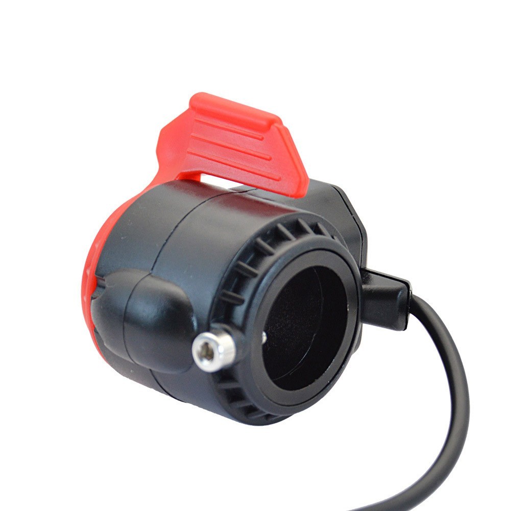 Left&Right Scooter Accessory Black Thumb Throttle Part Flame Retardant