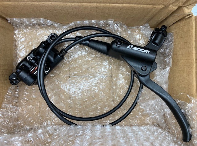 Zoom HB‑876 Hydraulic Disc Brake Front F160 MTB Bike Brake New Open Box Black
