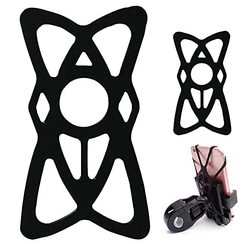 Motorcycle Phone Mount Tether 6 Pack,Replacement Silicone Bands for Bike
