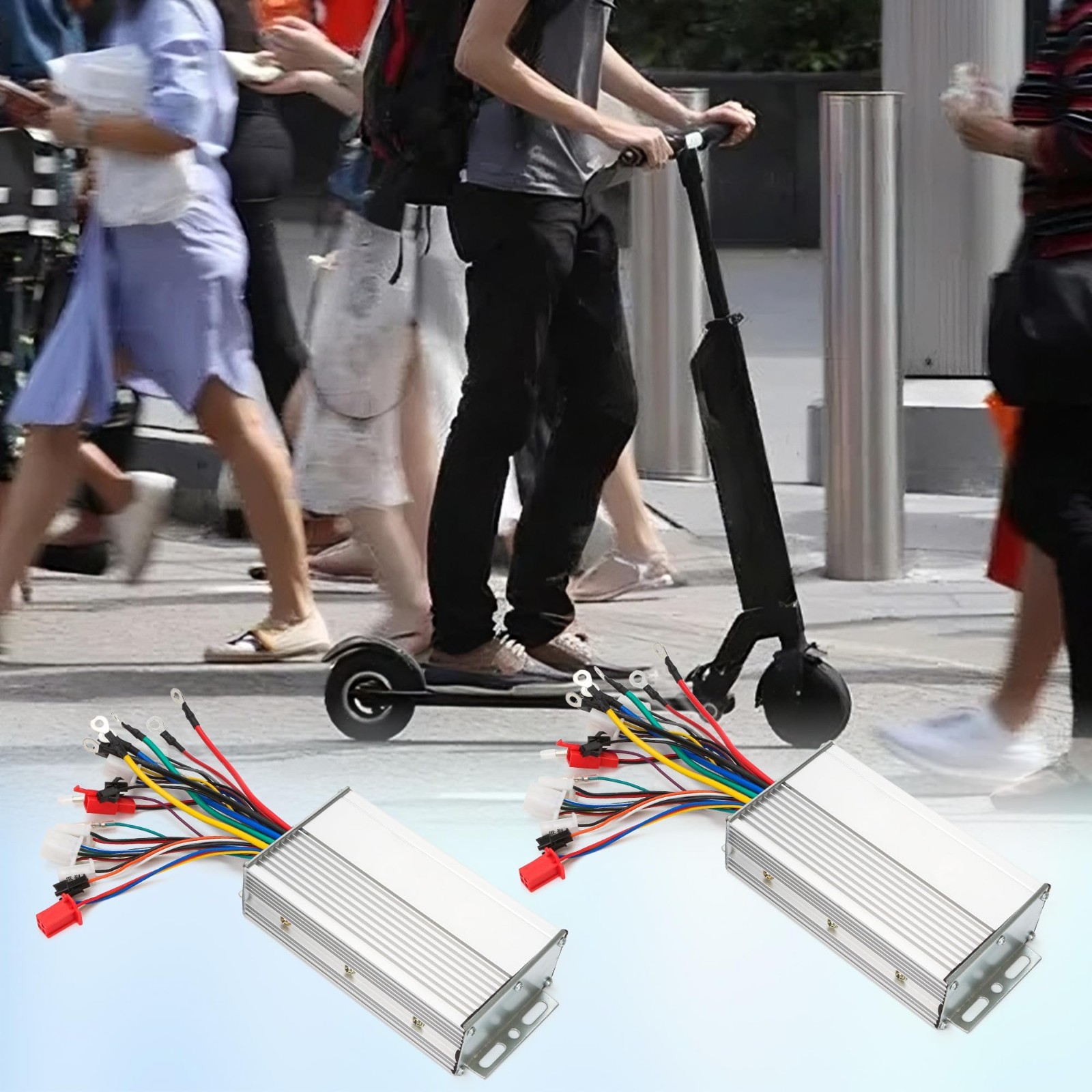 Dual Mode 12-Tube 48V-72V Brushless Motor Speed Controller for E-Bike/Scooter