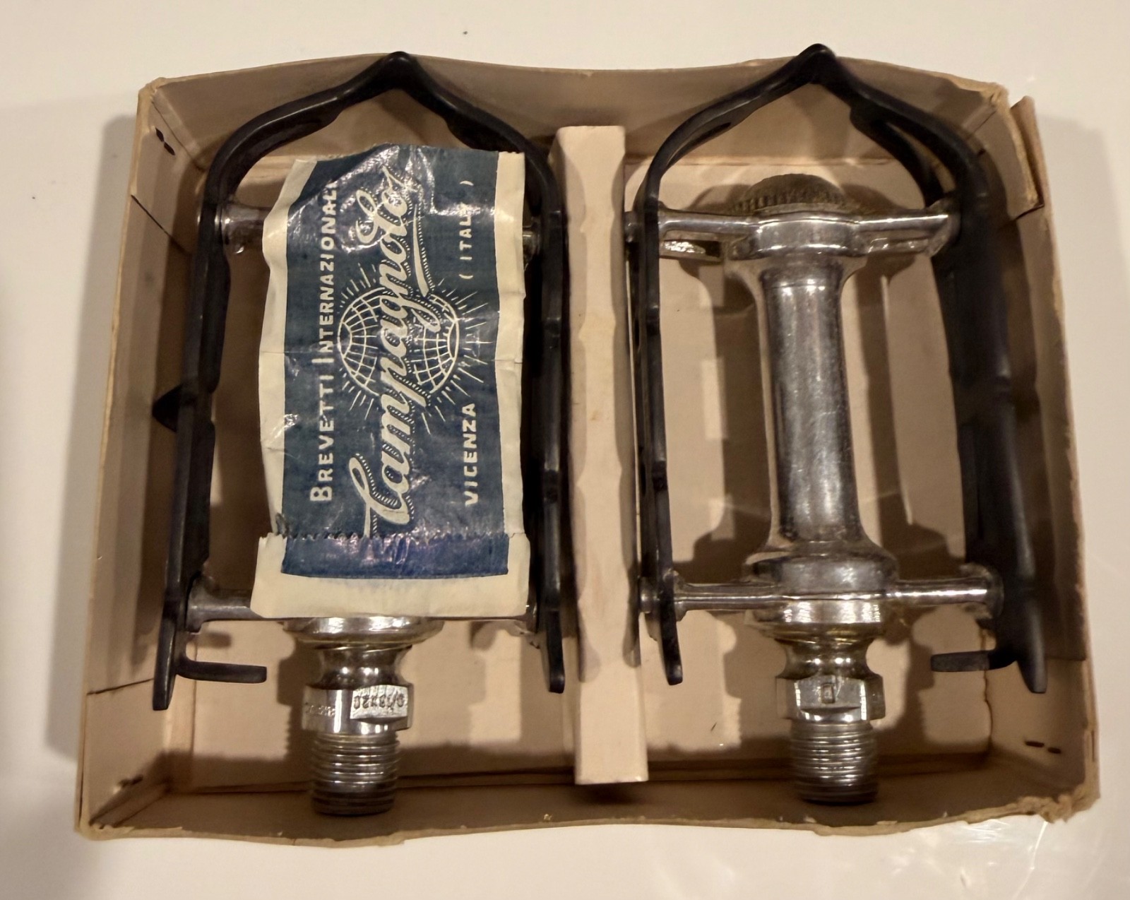 Campagnolo Record Strada Superleggeri Pedals Steel Spindle
