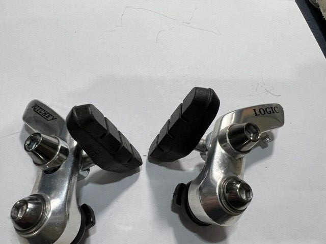 ! RITCHEY LOGIC Canti brake one pair with brake pads cantilever chrome VINTAGE