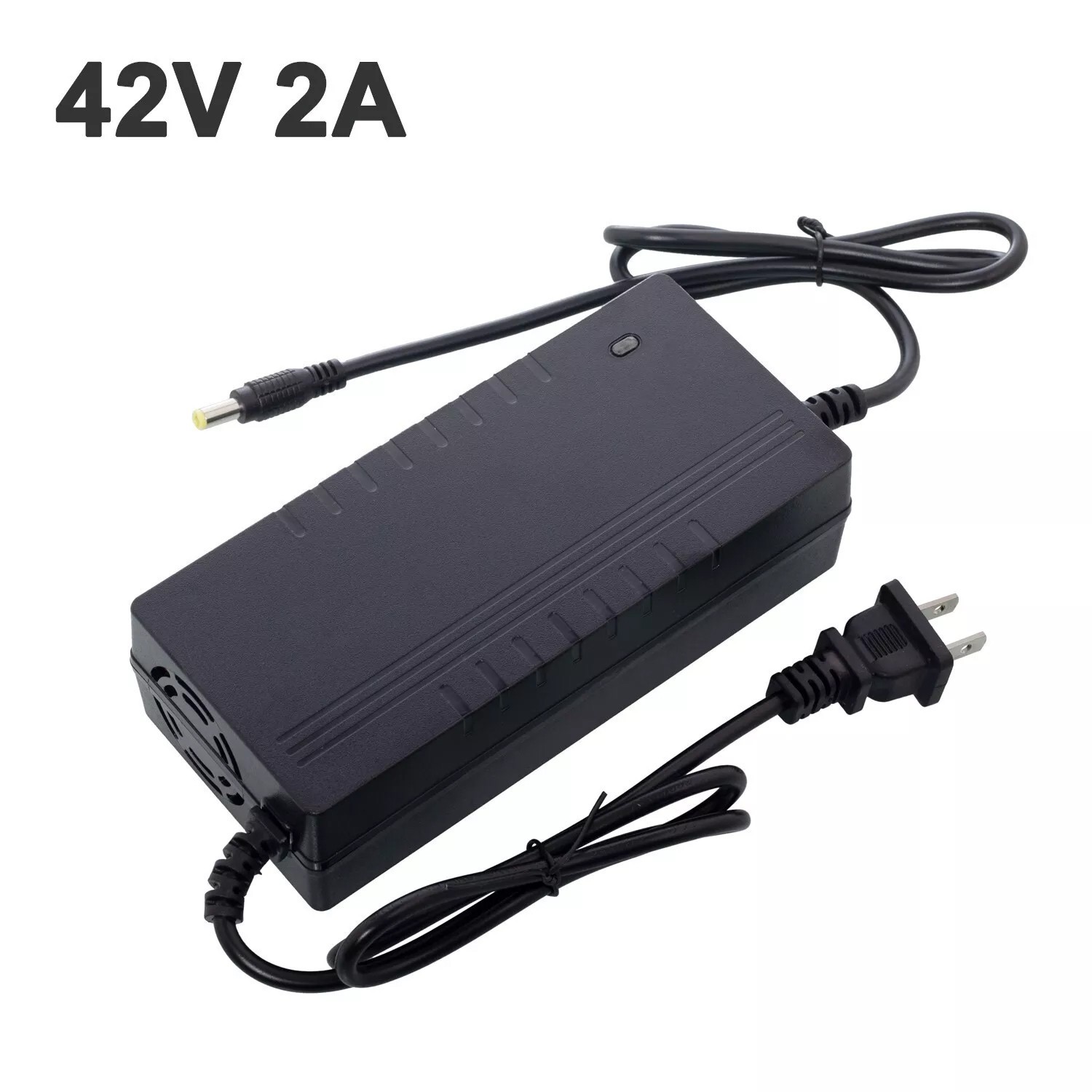 42V 2A Adapter Charger 36V Lithium Battery with 5.5mm*2.1mm DC Plug Port 84W