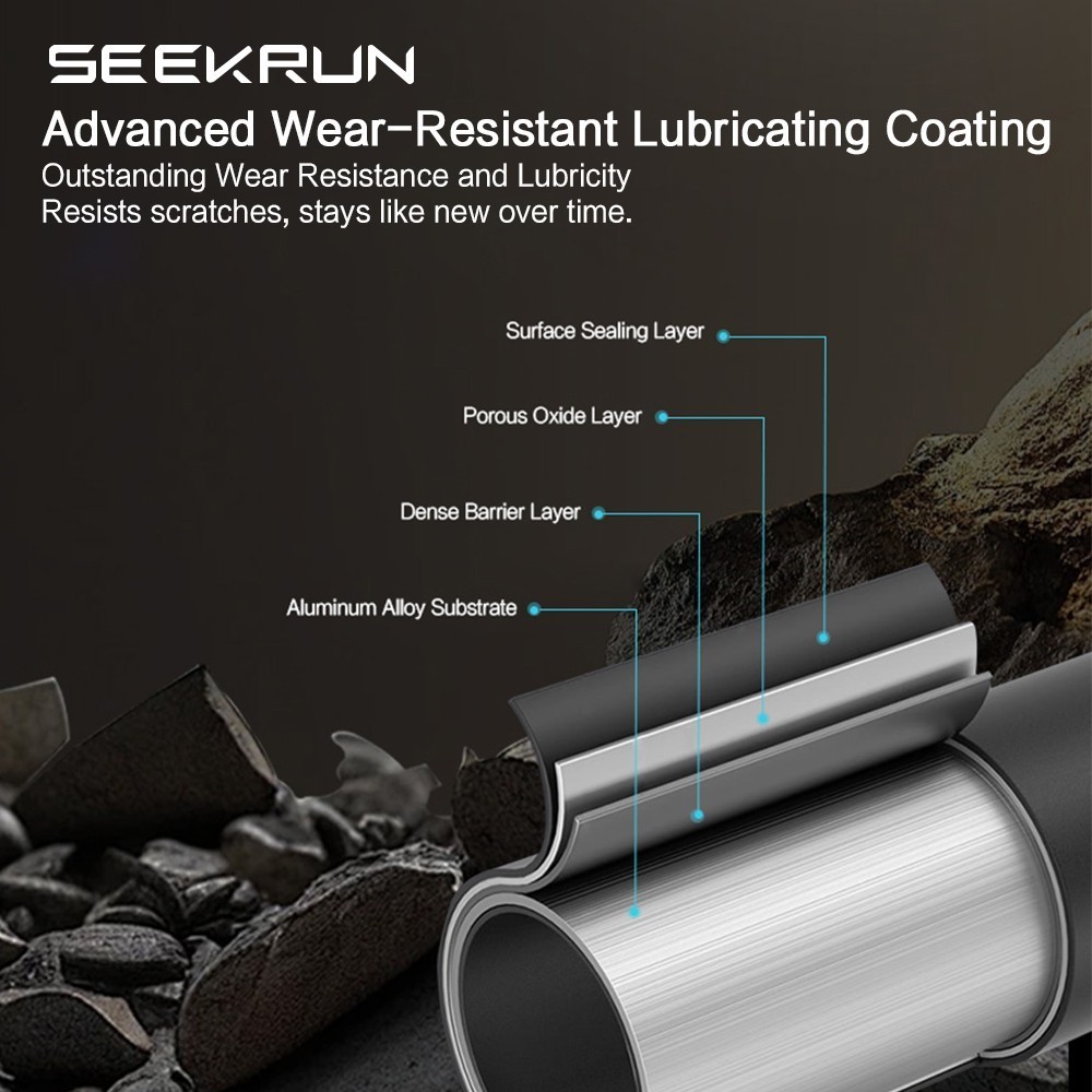 SEEKRUN S7 Bluetooth Dropper Seatpost MTB Seat Post Wireless 100/120/150/175mm