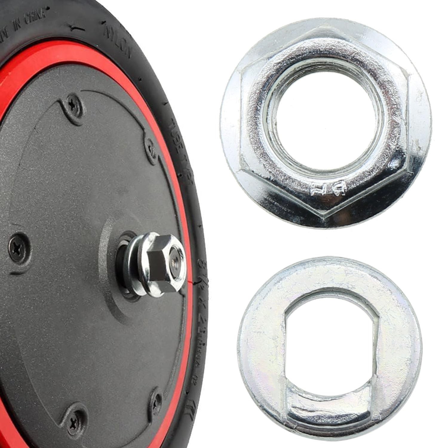 M365 Electric Scooter Front Rear Motor Wheel Nuts Bolt Screw with Washers for…