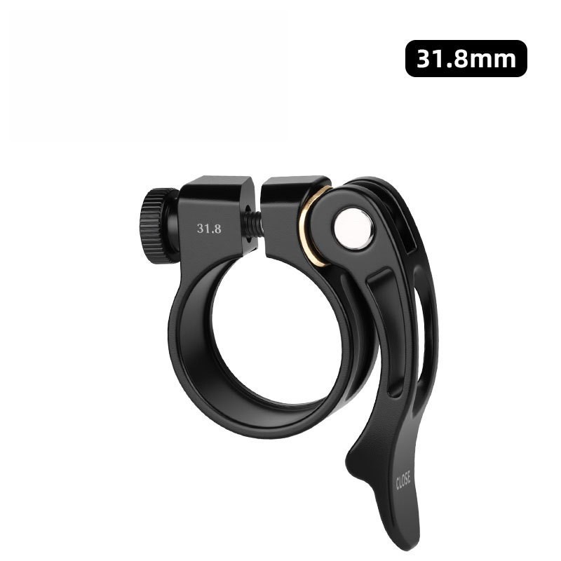 Seat Post Quick Release Clamp with Copper Washer 28.6 31.8 34.9mm Metal