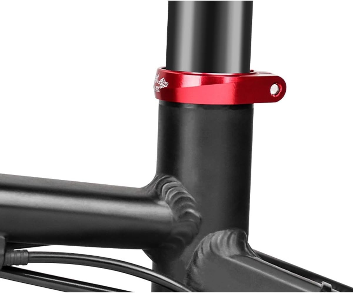 7075 Aluminum Alloy Bicycle Seatpost Clamp, 34.9mm Universal Fit, Lightweight