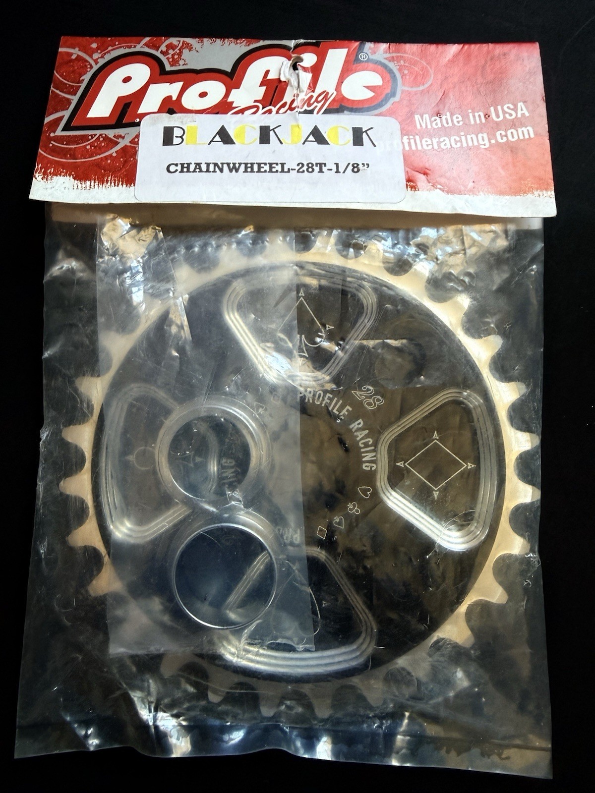 Profile Racing – Blackjack BMX Sprocket 28T – 1/8″