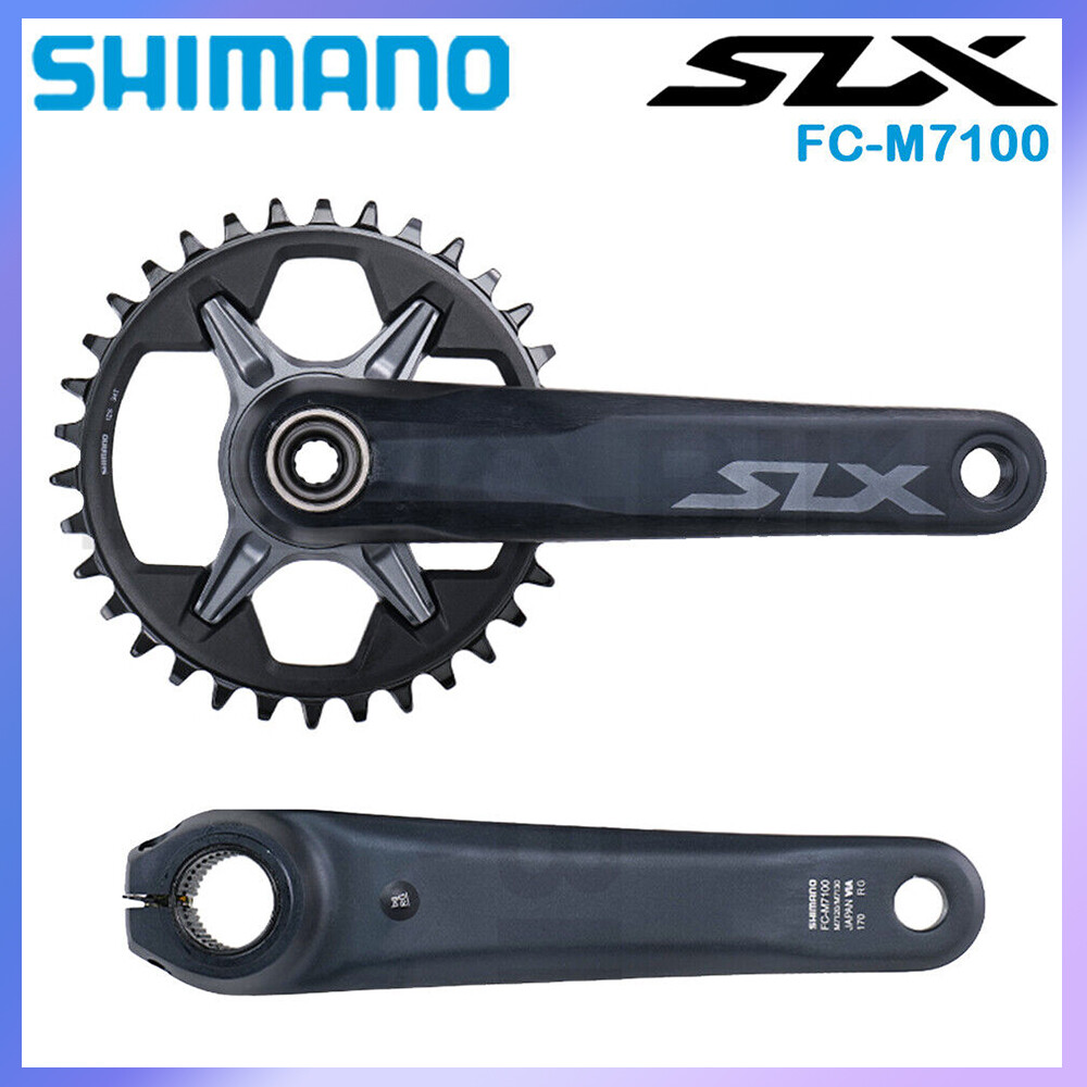 Shimano SLX M7100 1×12 Speed 2×12 Speed Crankset 165mm 170mm 175mm MTB Crank