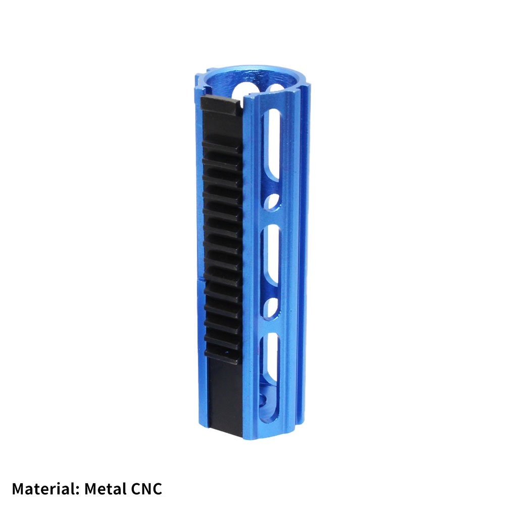 CNC-Machined Aluminum 14-Tooth Piston,SHS Steel-Cut Tooth Metal Ladder High-Flow