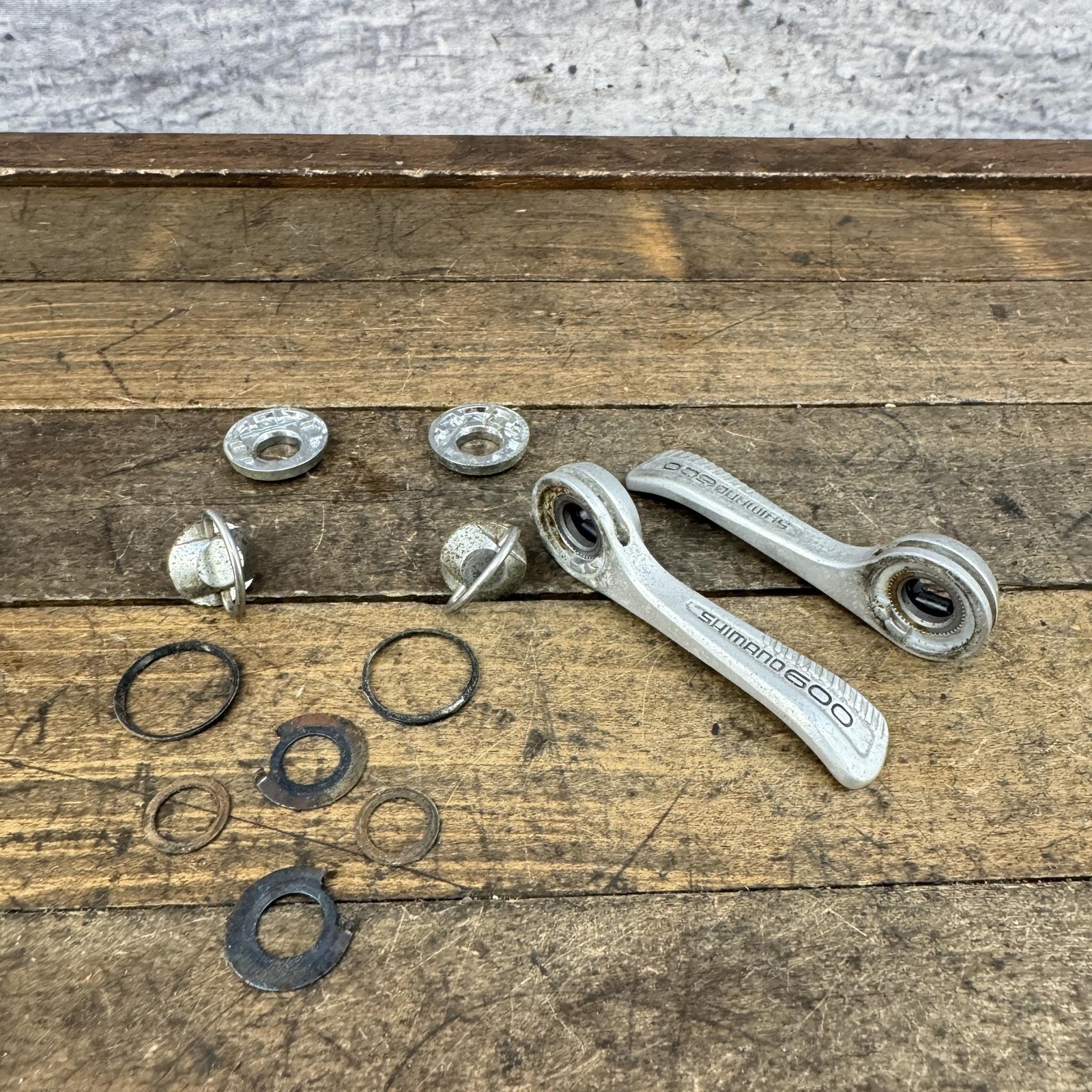 Vintage Shimano 600 Friction Down Tube Shifters 1980s