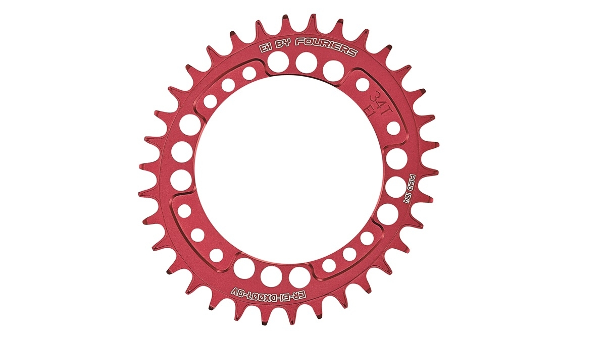 FOURIERS Oval BCD 104 Chainring 34T-48T Teeth Mountain Bike Bicycle Chainwheel E