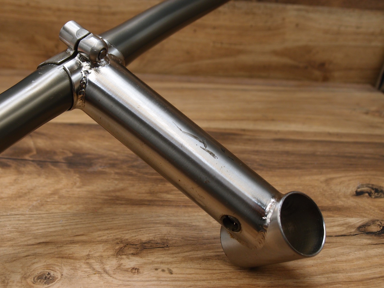 flat handlebar Humpert professional town exclusive + stem ahead steel 1 1/8 in