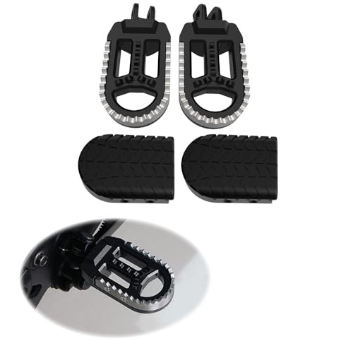 Motorcycle Foot Pegs Fit for Pan America 2020-2024 Pan America Standard Black