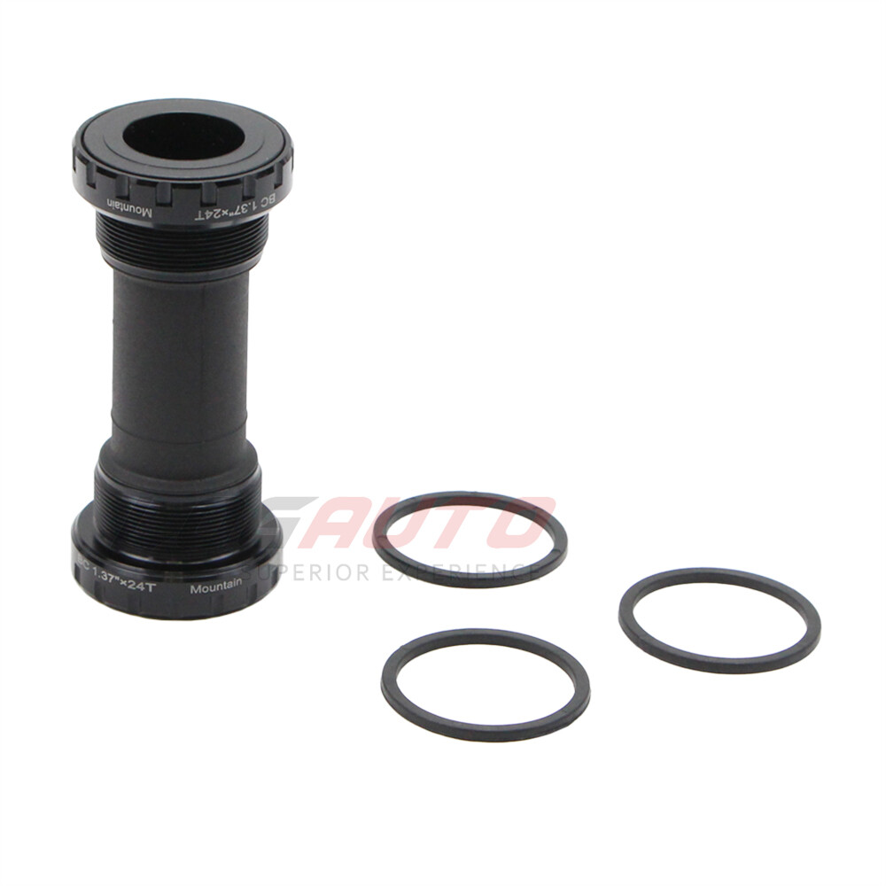 68mm / 73mm Bottom Bracket Threaded Bearing Hollowtech Bike MTB W/ 3 Spacer Part