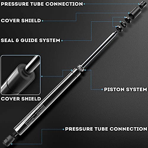 Rear Tailgate Lift Support Shock Struts Compatible with Land Rover Range