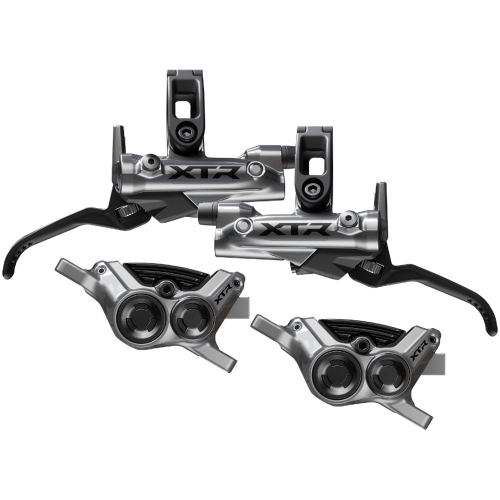 Shimano XTR M9220 Enduro Hydraulic Disc Brake Bundle Left/Front & Right/Rear