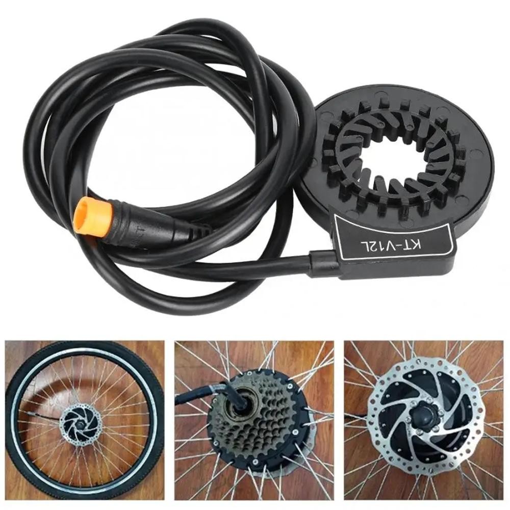 Electric Bicycle PAS Pedal Assist Sensor KT-V12L 12 Magnets Dual Hall Sensors