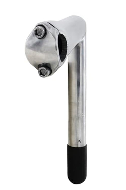 Bike Quill Stem, 13 inch Length, Aluminum Alloy, 25.4mm Clamp for Recreational