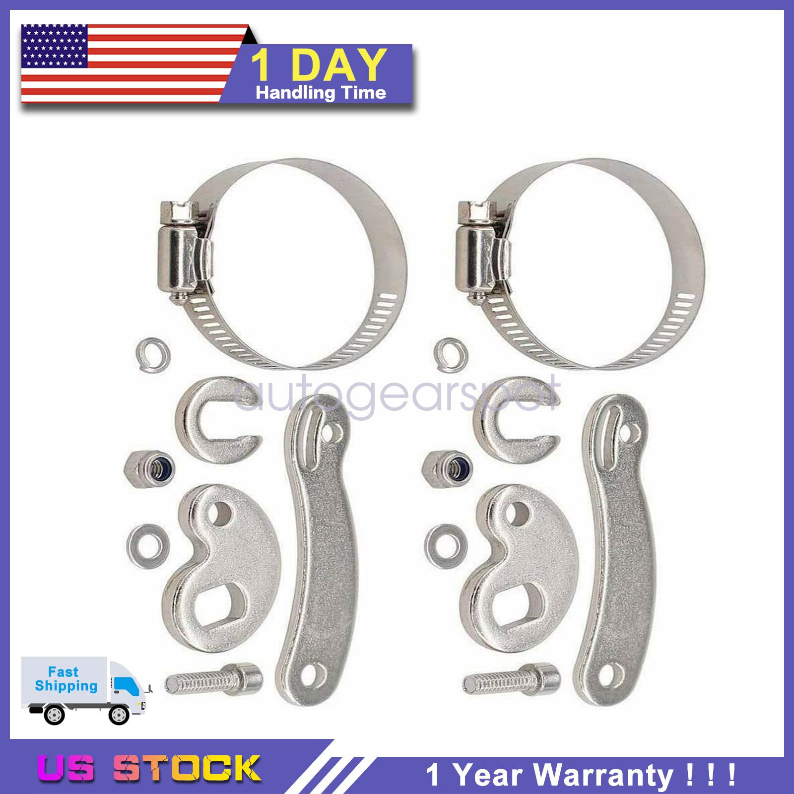 2 Set NEW For Front Or Rear E-Bike Electric Bicycle Universal Torque Arm US