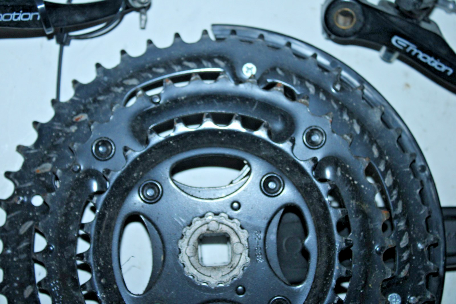 Groupset SR Suntour Crankset 170mm FD-M191 RD-TX35 Emotion VBrake Set Microshift