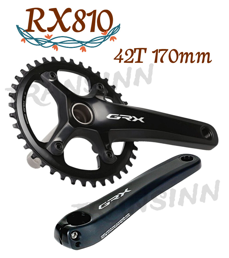 (170mm 42T) Shimano GRX FC-RX810 11Speed Chainwheel without BB