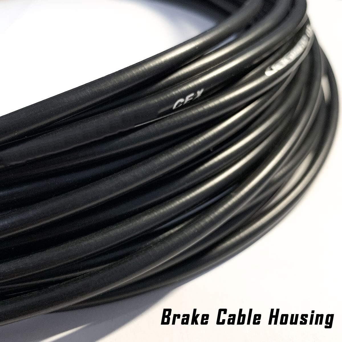 Bicycle Brake Cable Housing & Bike Shifter Cable Housing Kit 50Ft 80 PCS Cable E