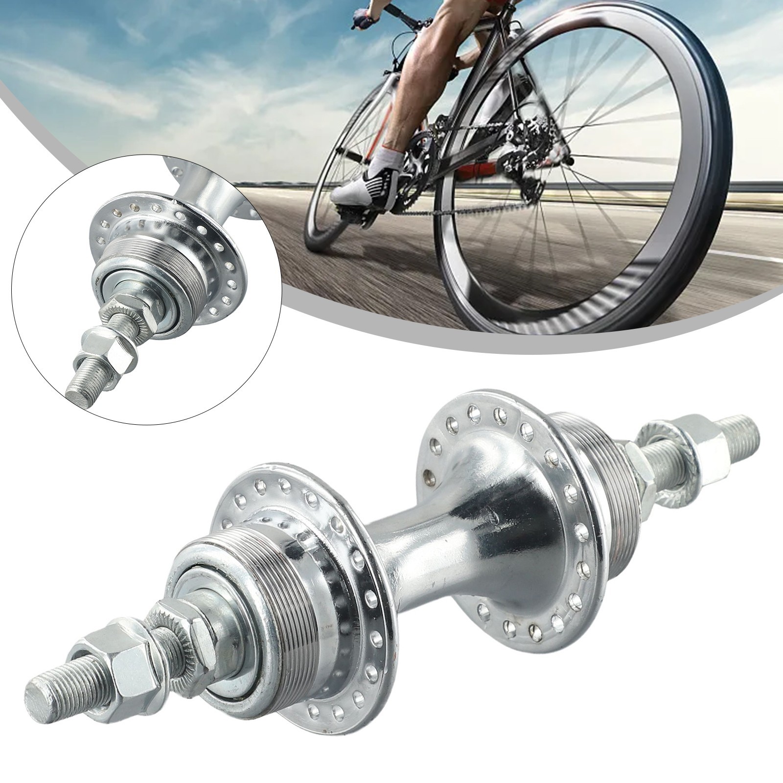 36 Hole Bicycle Hub Easy Installation Suitable for Old School and Modern Bikes