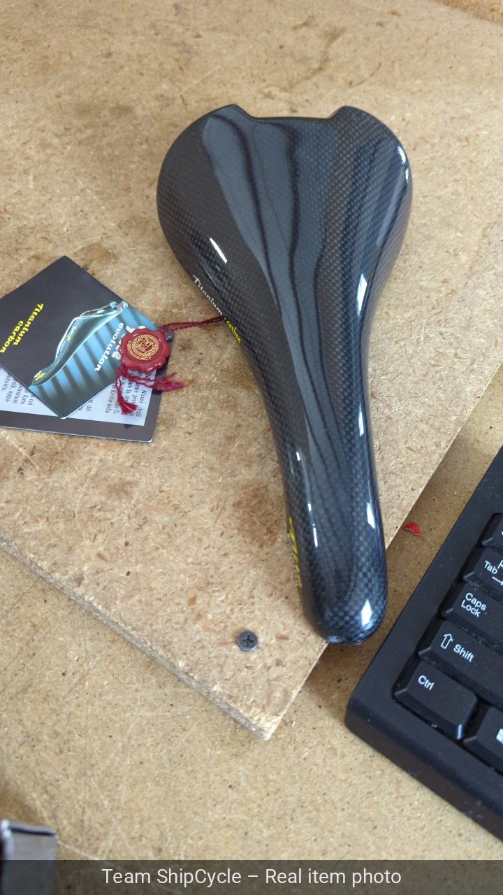 Selle Italia Flite Evolution Saddle Carbon Fiber Titanium Rail Black G2U
