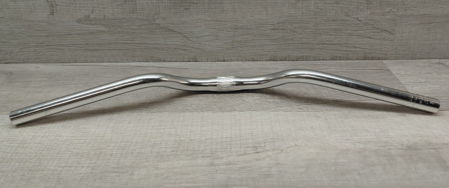 Vintage NL Alloy MTB Handlebar 25.4 mm x 620 mm 3″ Rise – Silver