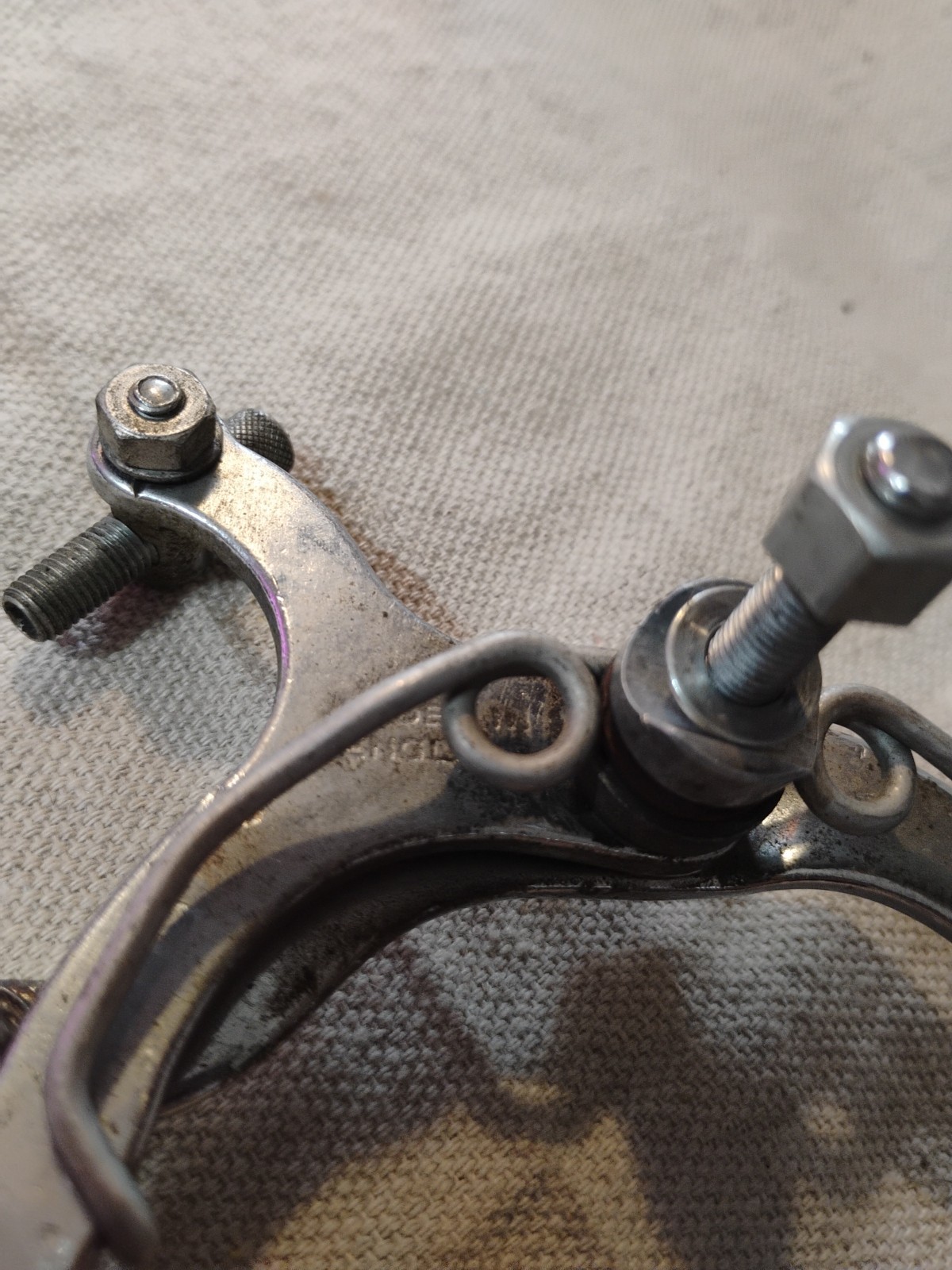 Vintage Raleigh Chrome Side Pull Brake Calipers Made In England