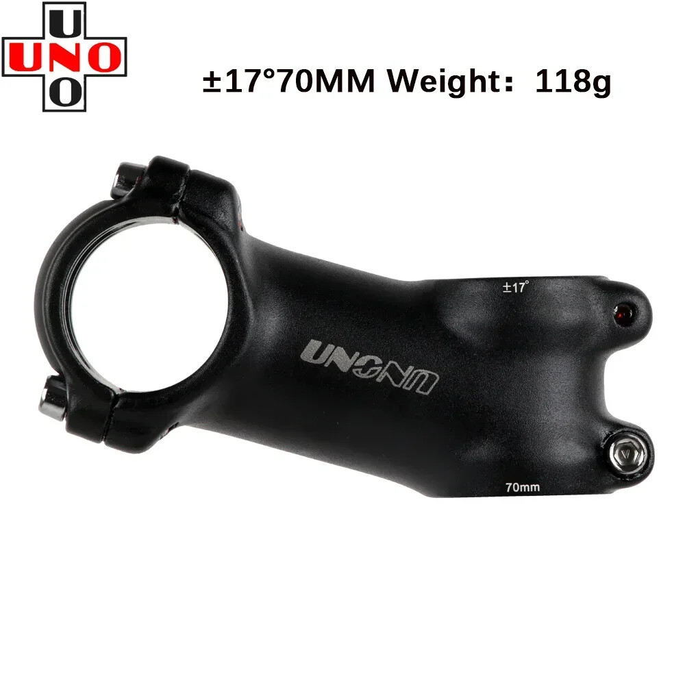 Ultralight Bike Stem 7/17Degree 31.8 28.6 MM 60-130MM MTB Road Bike Stem