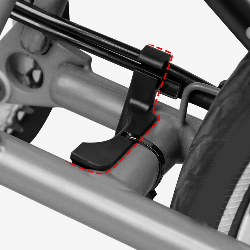 Folding Bike Seatpost Parking Clamp for Brompton Stability Enhancement