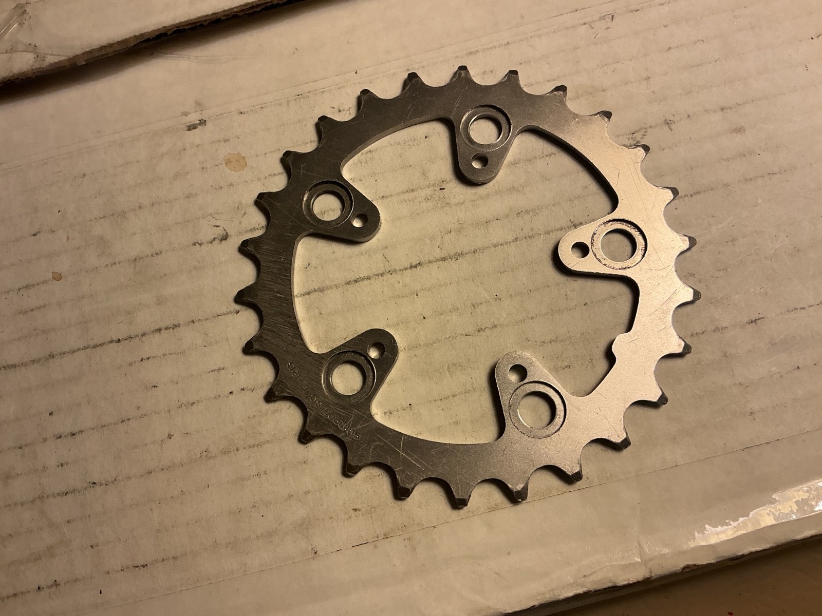 Shimano Deore XT 26 tooth 74mm BCD MTB vintage